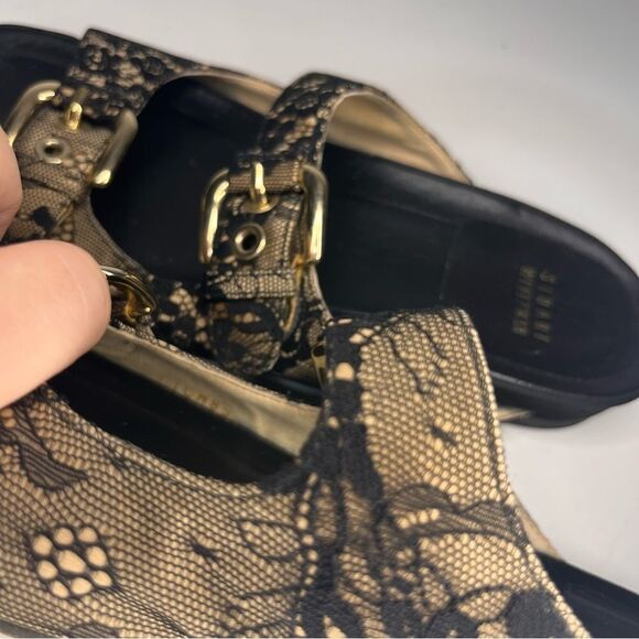 Stuart Weitzman
Freely Lace Buckled Sandal, Black - Picture 7 of 9